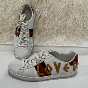 Gucci Ace-Loved tennis shoes